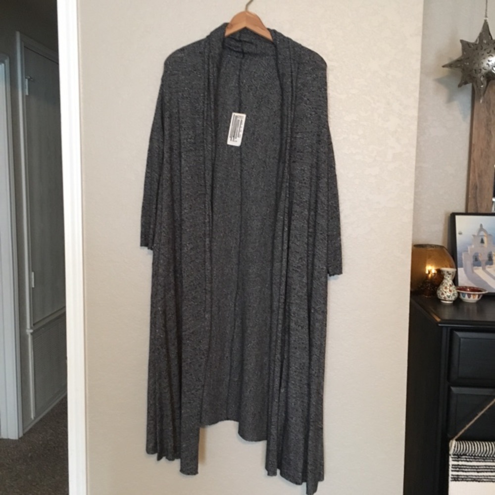 Long Free People Duster Cardigan